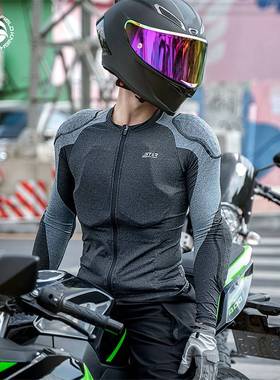 星空骑士摩托车护甲衣男款 女款夏季骑行服网眼透气护具修身内甲