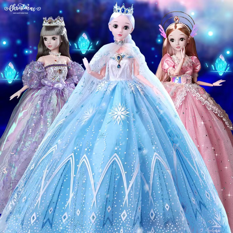爱沙安娜公主大号玩偶带音乐的洋娃娃小女孩女童玩具3一9白雪公主