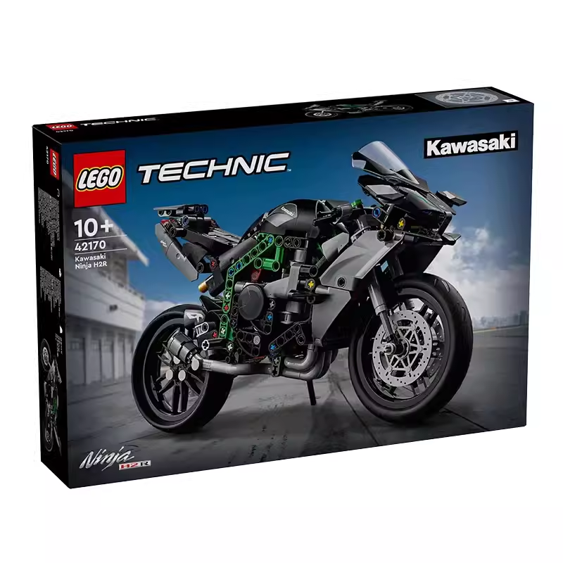 LEGO乐高科技系列42170川崎Ninja H2R摩托车男女拼装玩具积木礼物
