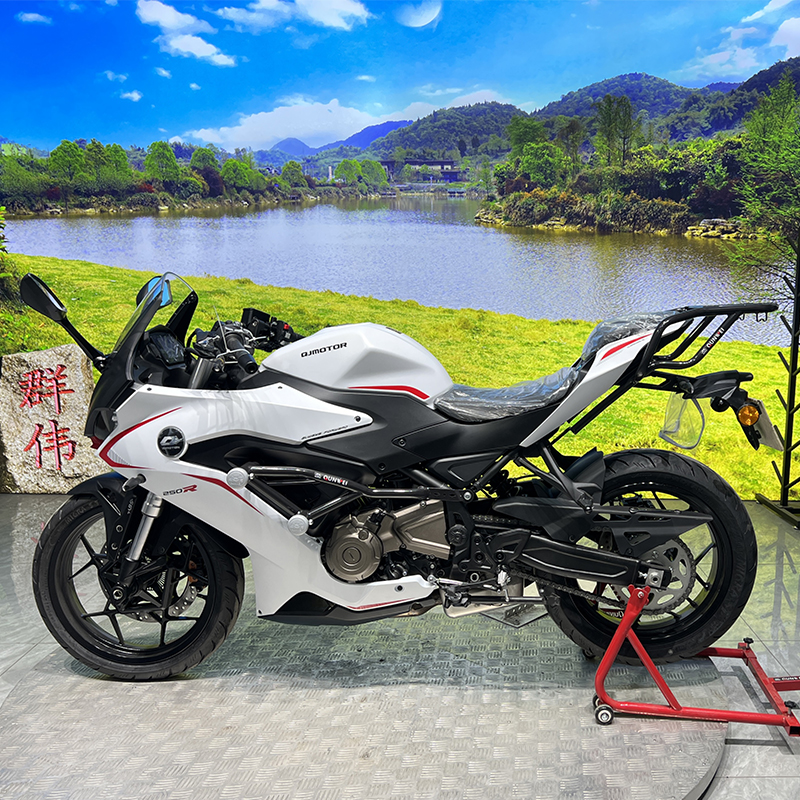 适用钱江赛250R摩托车QJ250GS-G保险杠特竞技防摔撞护杠改装配件