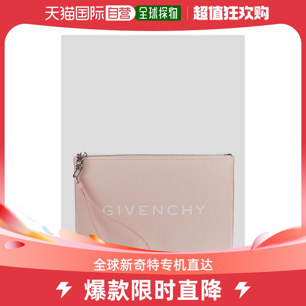 香港直邮Givenchy 女士Givenchy 标志印花旅行手袋