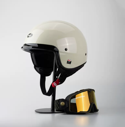 美国Bell复古vespa姜戈踏板电动超轻摩托车头盔机车通勤男女半盔
