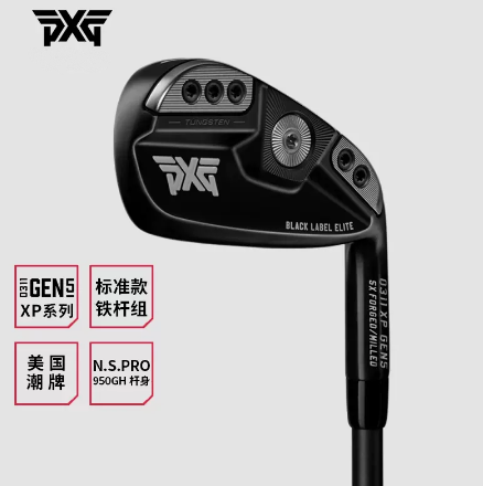PXG高尔夫球杆男士铁杆组GEN5 0311XP黑色五代远距离铁杆最新款