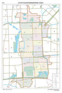 东城区地图行政区划水系河流湖泊交通地形铁路卫星流域打印定制