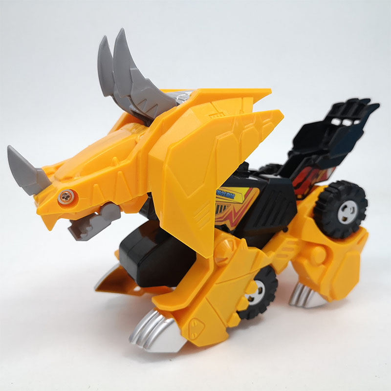 儿童变形恐龙玩具车霸王恐龙金刚模型机器人暴龙战车男翼龙直升机