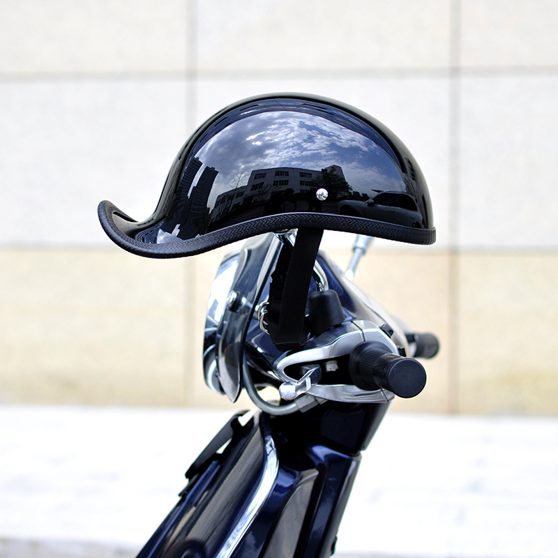 汤普森 复古半盔 瓢盔 贝壳盔 玻璃钢头盔非摩托车头盔