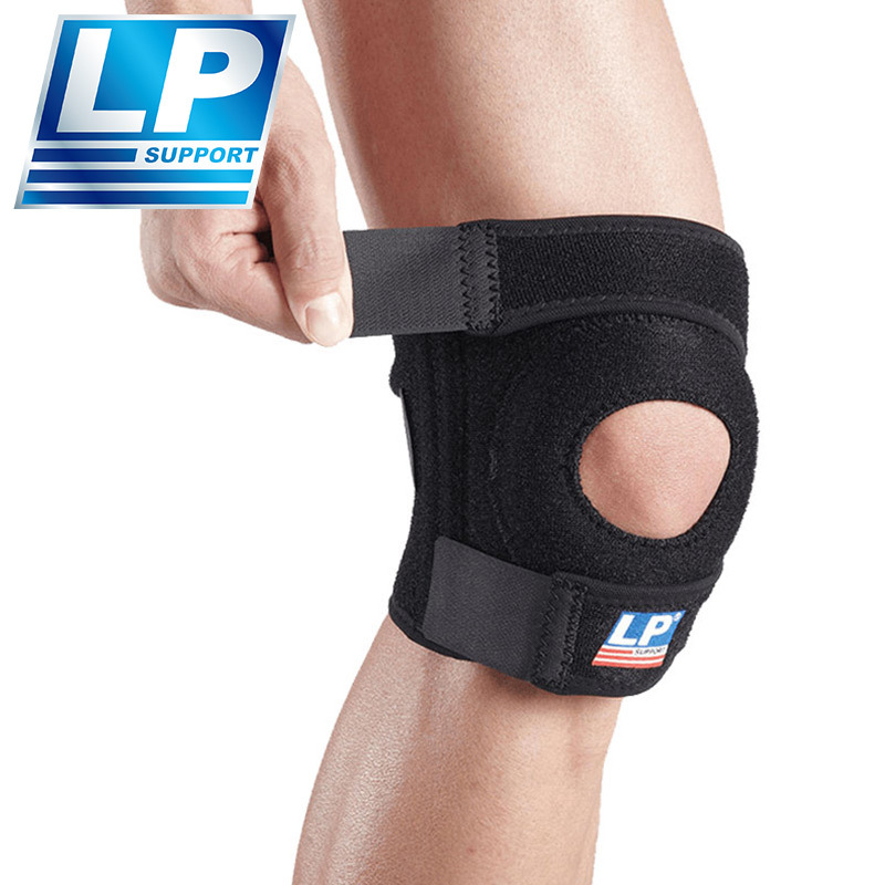 LP782夏季户外登山专业运动护膝男女保护半月板膝盖篮球护具透气