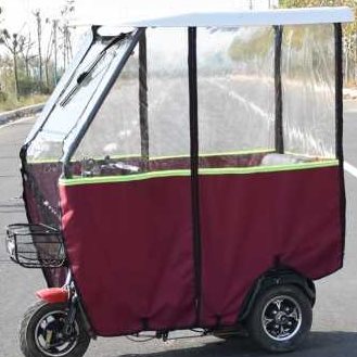 艾美达大安罗纳多电动三轮车车棚休闲小型老年小巴士遮阳棚雨棚蓬