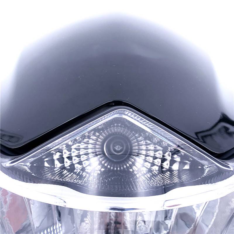 适用轻骑铃木摩托车新骏驰QS125-5G头罩GT125X导流罩大灯总成玻璃