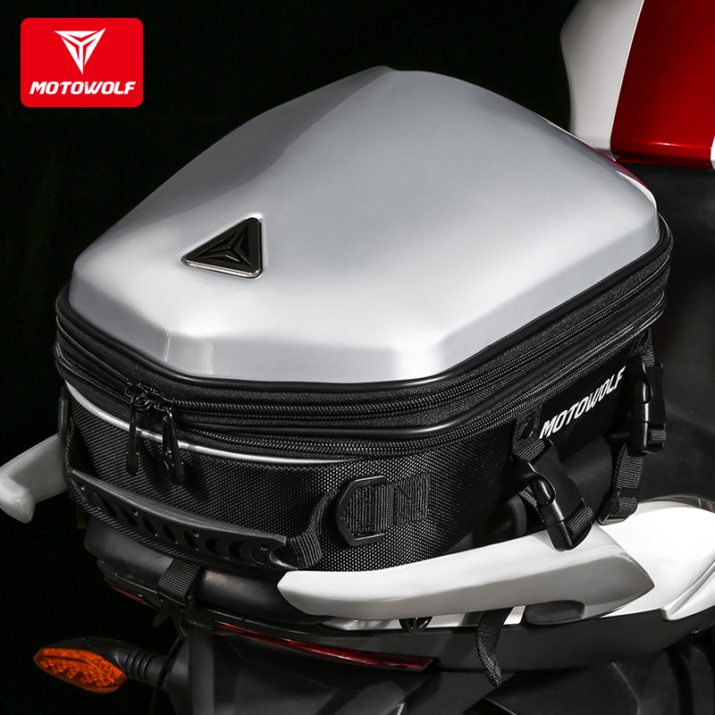 摩托车尾包机车骑士包骑行头盔油箱包摩旅装备单双肩背硬壳大容量