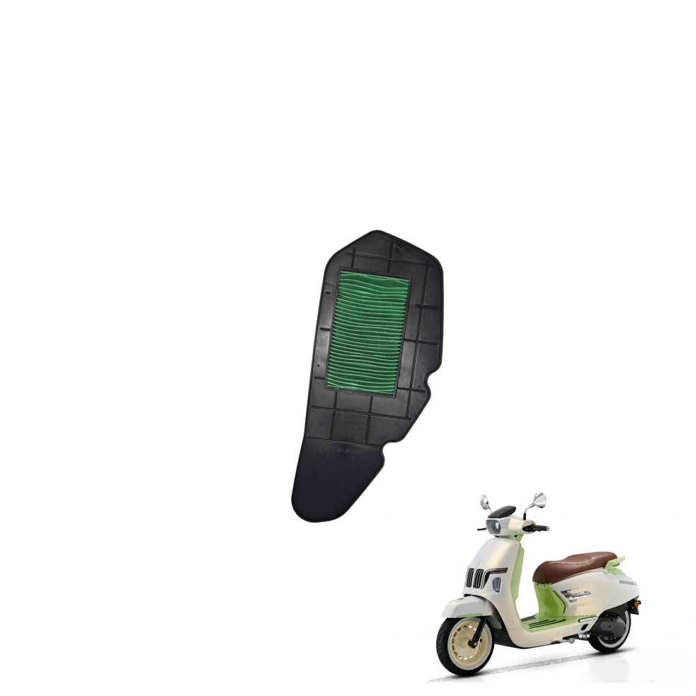 复古踏板摩托车空滤滤芯适用于钱江迪诺150原厂空滤配件