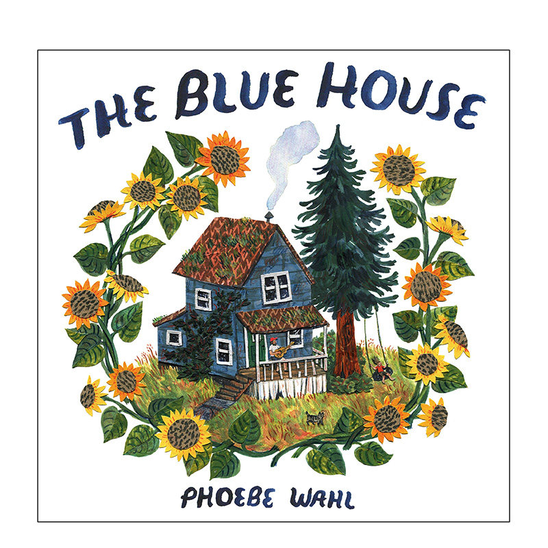 【预售】英文原版 蓝房子 Blue House 精装艺术插画绘本 接受新事物尊重旧事物  3-6岁 儿童英语进口图书 金哈达童书