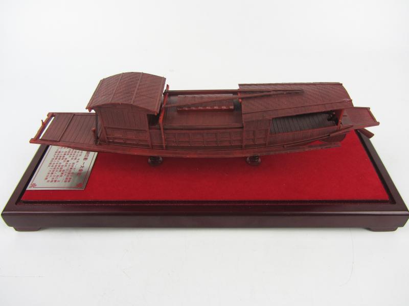红船 南湖红船 嘉兴红船 中共一大纪念船 摆设 展示红船模型 1:60