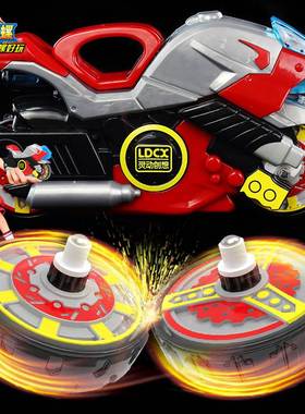 。新款音速骑士灵动魔幻陀螺5代升级正版摩托车梦幻陀螺儿童玩具