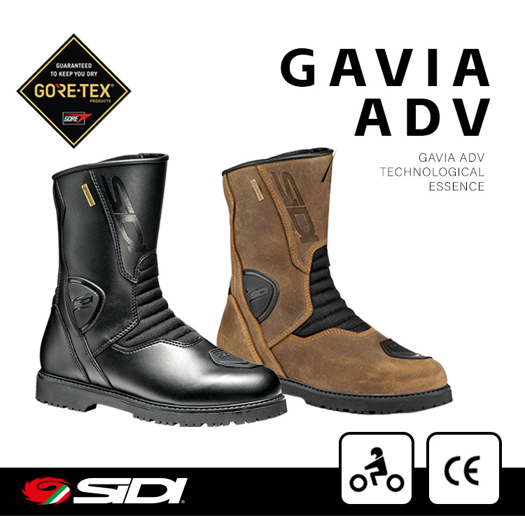 意大利 SIDI 机车Gavia GTX防水透气 旅行靴 复古通勤摩托骑行靴