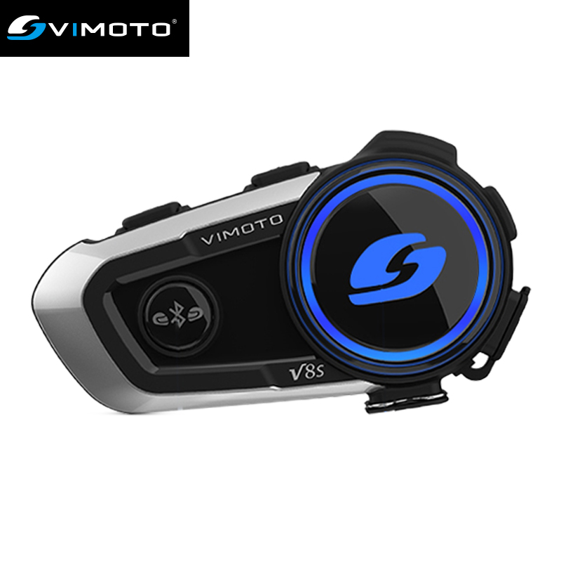 维迈通V8S V9S摩托车头盔蓝牙耳机内置对讲机导航k线适配器防水