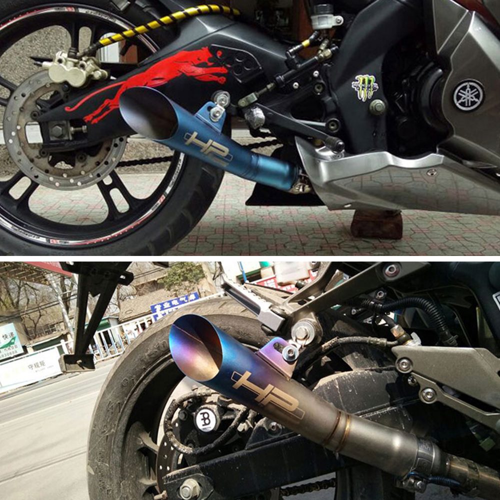 摩托车改装跑车 R6排气管 黄龙300/600川崎忍者GP排气管通用