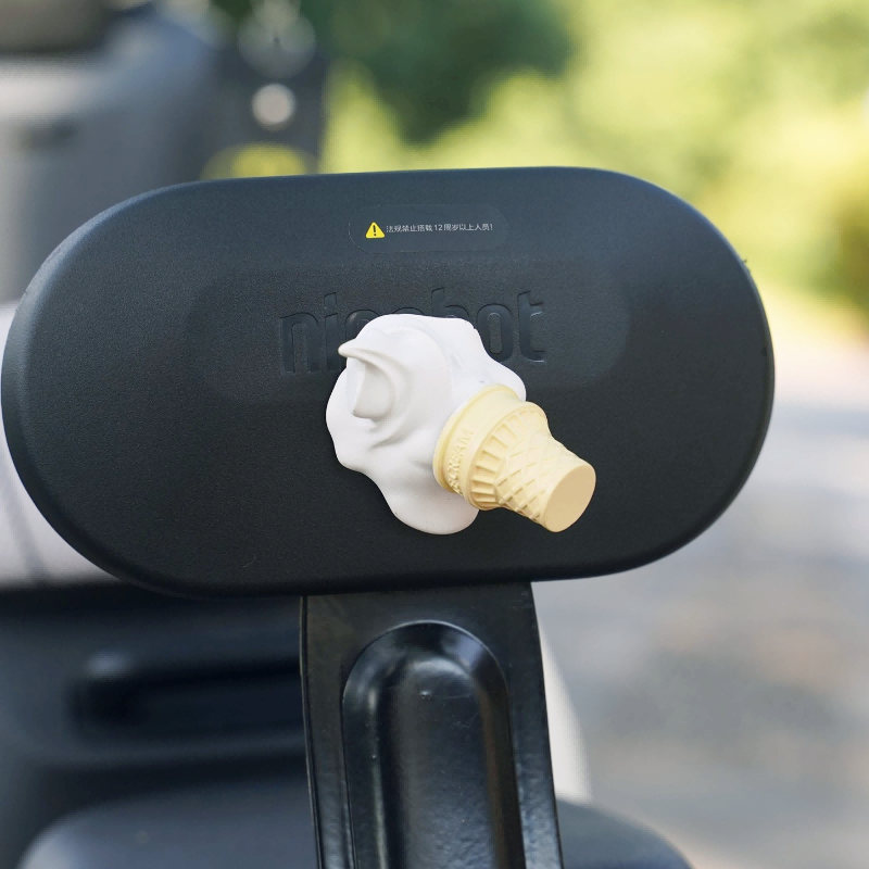 冰淇淋电动车车贴电瓶摩托车3D立体贴个性创意可爱装饰品配件配饰
