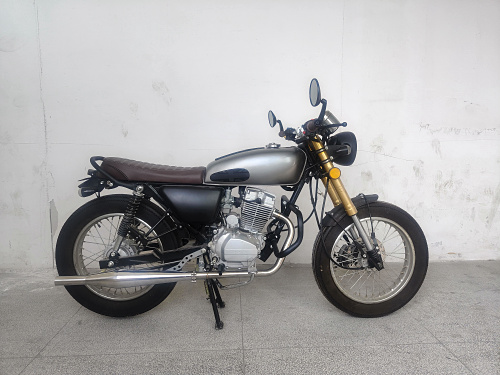 CG125摩托车复古改装侧盖油箱边盖ABS光固化烤漆复古款幸福珠江