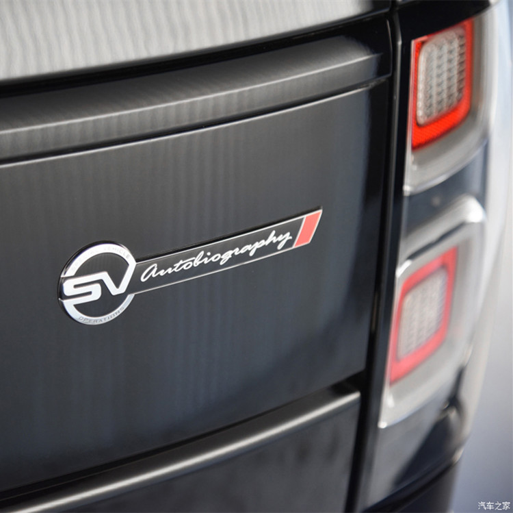 2021款5.0 SC V8 SVA耀动典藏版尾标路虎揽胜行政SV版车标标志贴