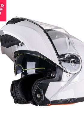 新款VCOROS大码4XL摩托车头盔双镜片揭面盔男女全盔四季安全帽冬