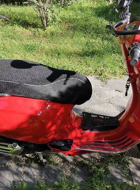 适用于比亚乔150冲刺V维斯帕踏板摩托车国专用隔热3D坐垫网套