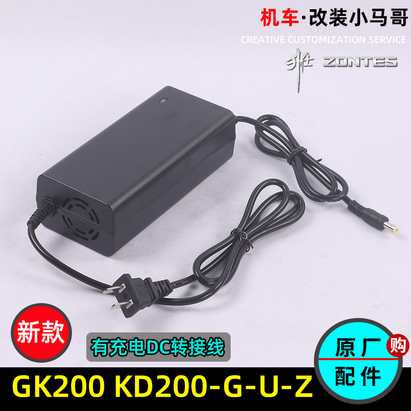 启典GK200 KD200-G3-U3-Z3摩托车电瓶充电器胶体电池电瓶充电器