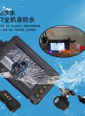 推荐2K双镜头超高清整机防水摩托机车行车记录仪 WIFI骑行记录器
