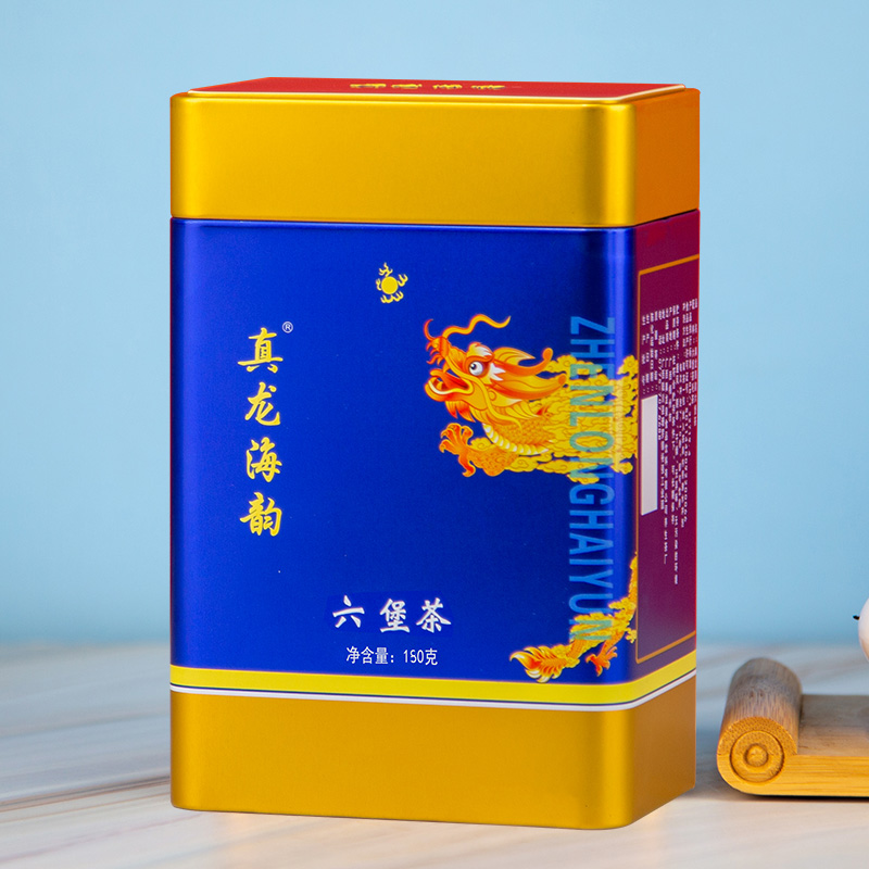 【ZL1066】真龙海韵 六堡茶 广西特产广西茶【六六大顺】醇香