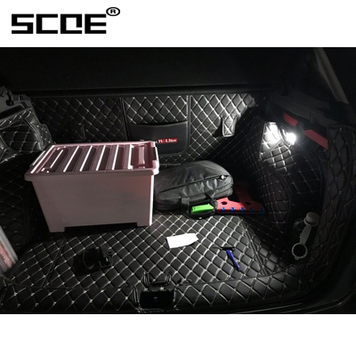 SCOE适用大众探歌T-ROC探岳TAYRON尾箱灯LED后备箱行李箱手套箱灯
