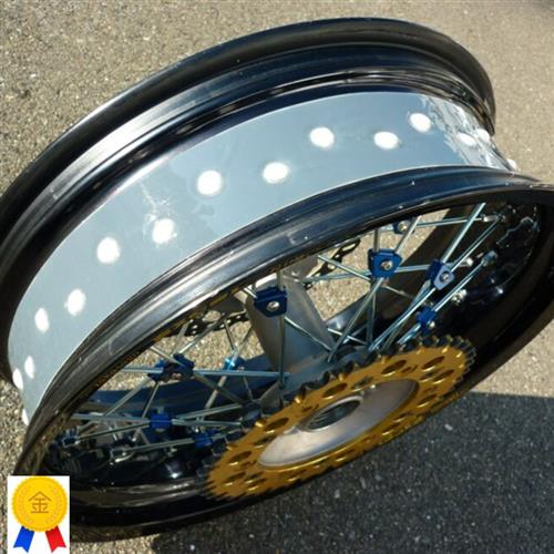 摩托车前轮后轮改装辐条内胎改真空胎凯旋T100T120街道攀爬