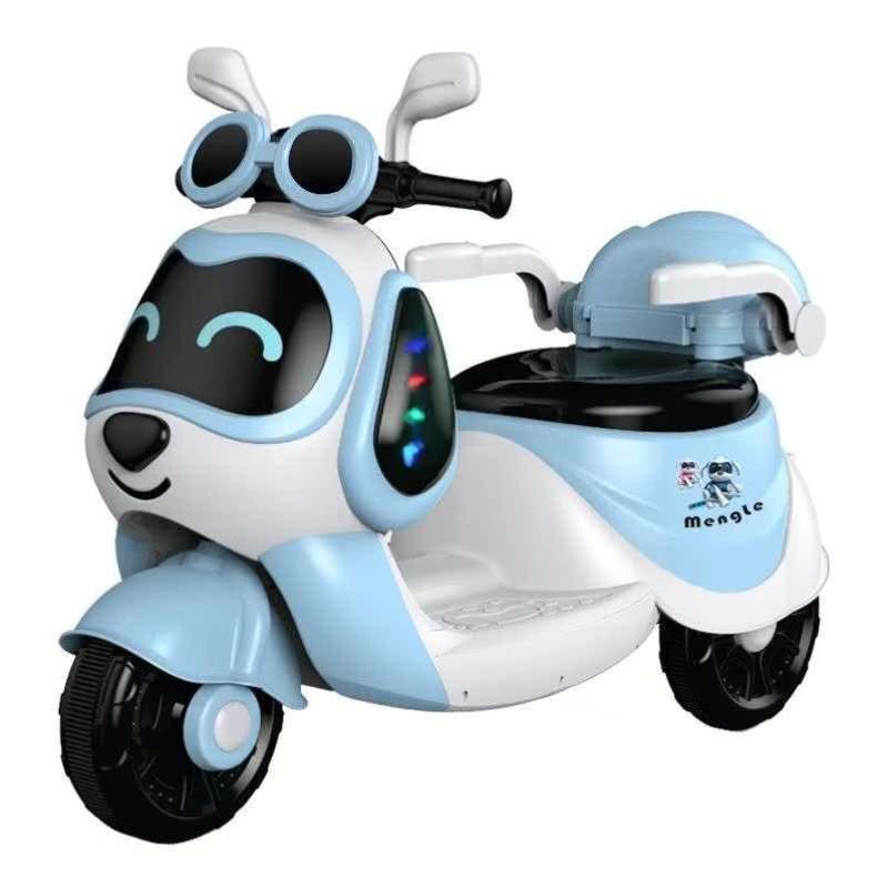 可坐儿童男孩遥控充电宝宝童车带推把款小孩女孩摩托车电动三轮车