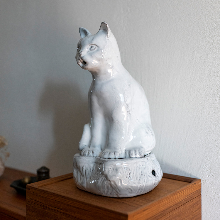 【礼物】Astier de Villatte猫香炉全新升级版本法国手作陶瓷香插