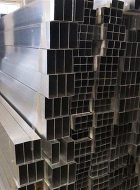 新款厂销面氧化加工喷漆铝方通方管铝方管扁管规格齐全型材表品