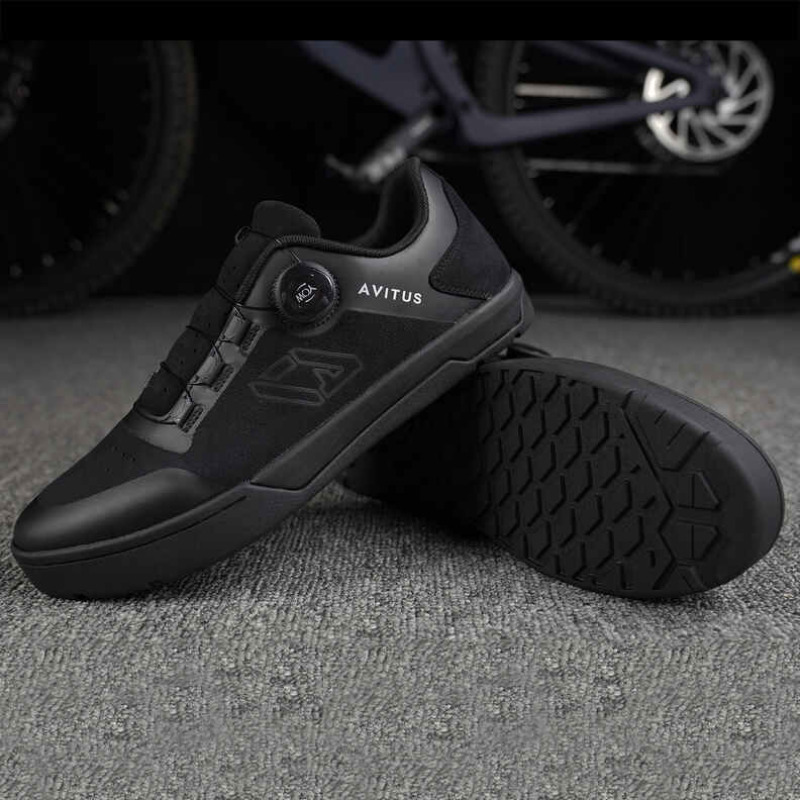 阿维图斯AVITUS专业山地车鞋速降全地形系列透气防滑平踏骑行鞋F6
