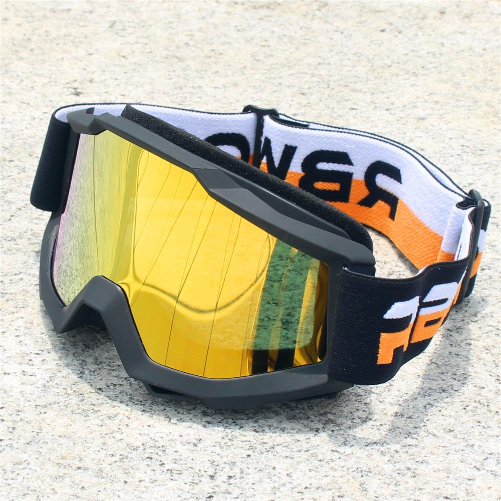 摩托车护目镜越野头盔风镜透明防风沙眼镜DH速降电动全盔半盔通用