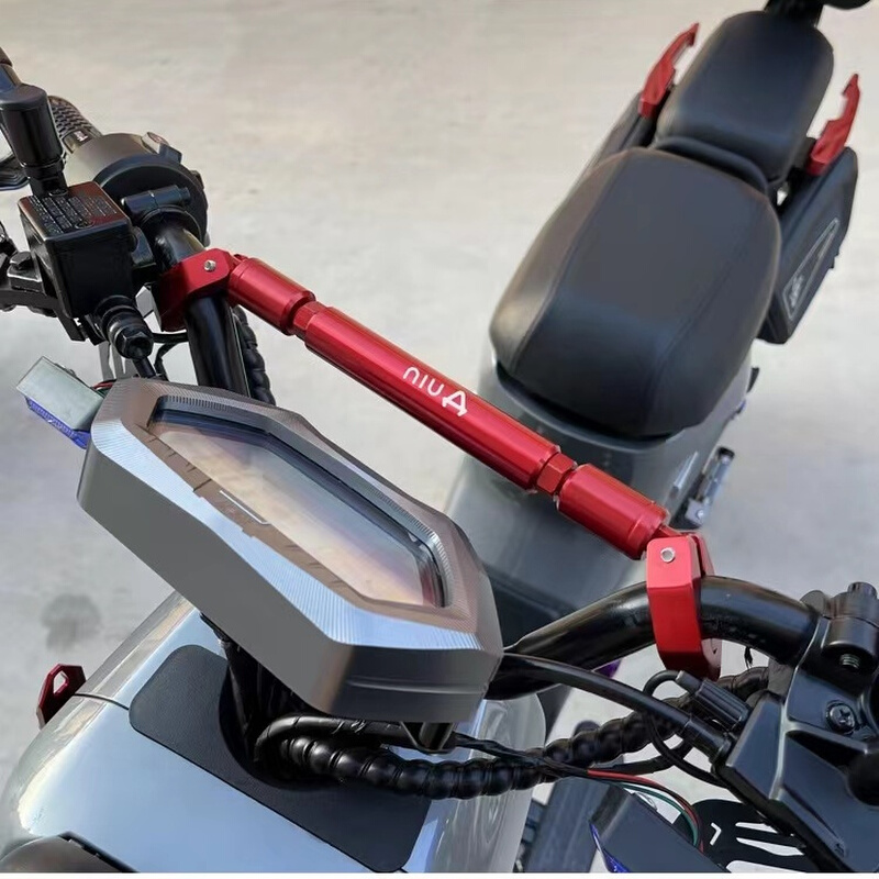 。德国进口摩托车改装配件龙头平衡杆加强车把拉杆加固杆把手横杆
