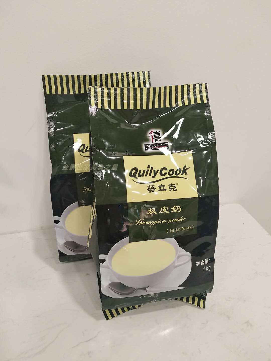 千喜葵立克双皮奶粉1kg 专用布丁粉袋装港式酸奶甜品奶茶店原料