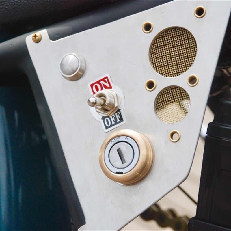进口品质摩托车改装复古电门锁 钥匙锁 纯金属加厚 支架 无损安装