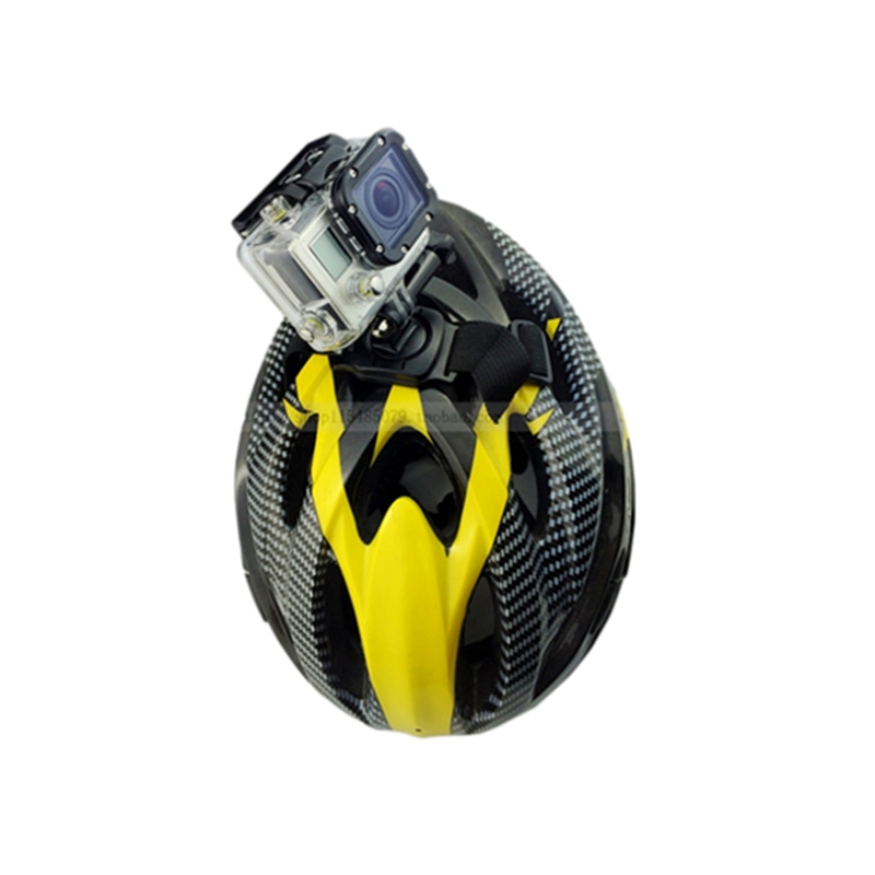 gopro12/11/10/9/8/7/6头盔绑带自行车单车摩托车固定支架配件