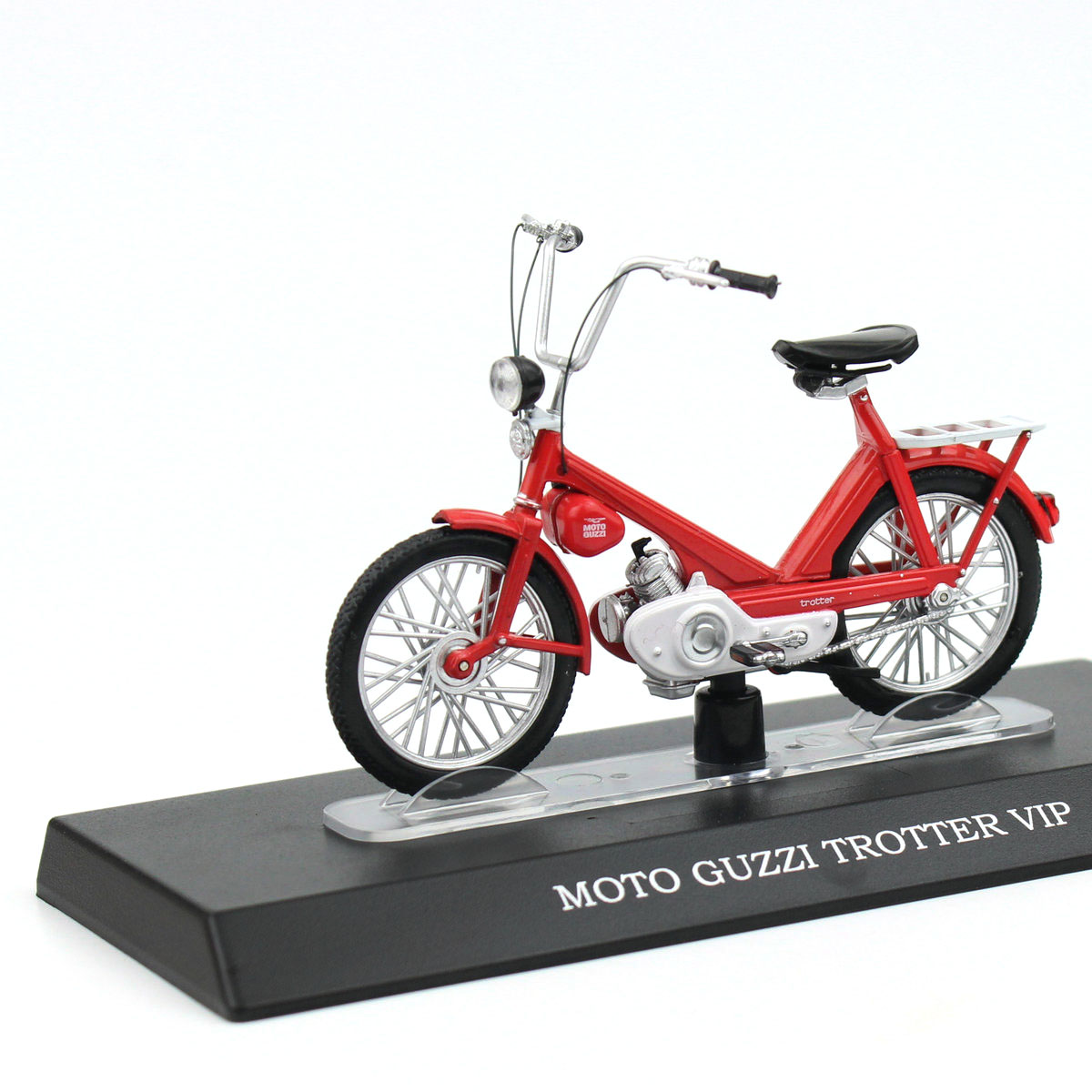 比亚乔1:18小型轻便摩托车模型合金仿真电单车自行车收藏摆件车模