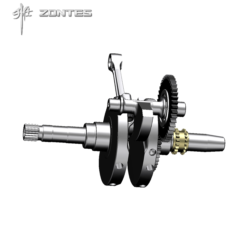升仕ZT310M踏板摩托车曲轴连杆总成平衡轴部件配件左右轴瓦片原厂