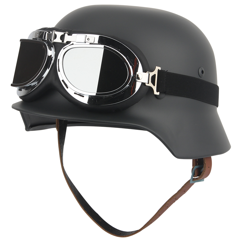 八佰德式M35钢盔 纯钢材质军迷收藏哈雷摩托车骑行防暴头盔安全帽
