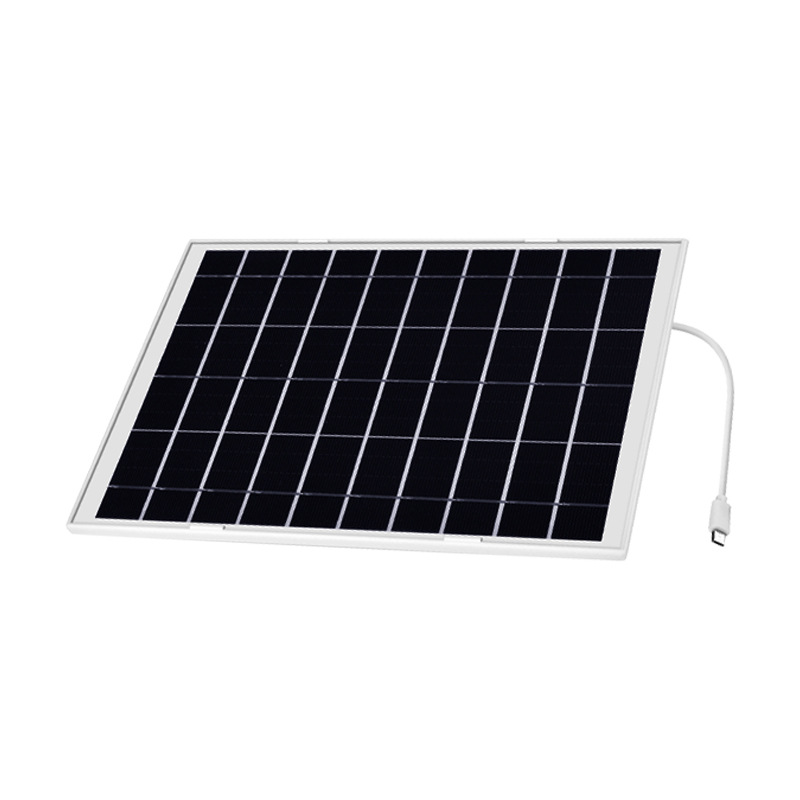8W太阳能板充电板低功耗电池摄像机太阳能充电板光伏户外防水