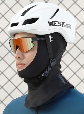 保暖头套男摩托车秋冬季抓绒护全脸女头盔内衬骑行围脖套防风面罩