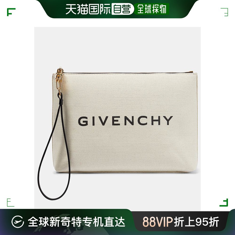 香港直邮潮奢 Givenchy 纪梵希 女士 Logo cotton-blend canvas c