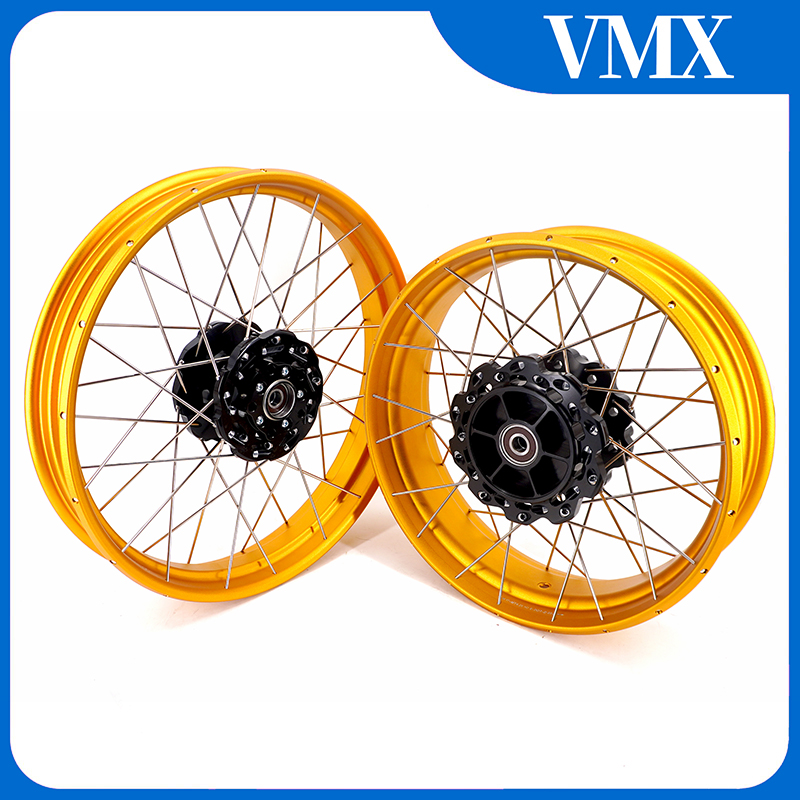 VMX 斜拉式真空辐条轮辋摩托车轮组适配22款本田CB500X 钢圈 外圈