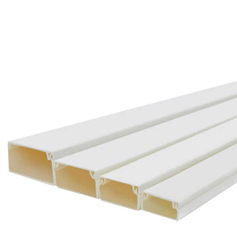 丰稚PVC线槽阻燃电线槽塑料走线槽板企业定制白色30米价格30