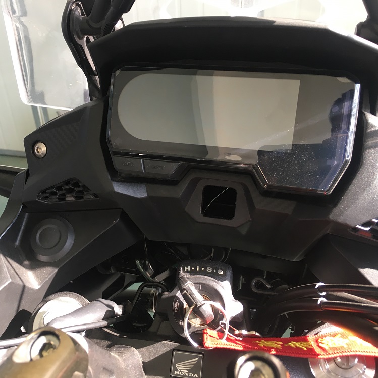 适用于本田Honda2019款CB500X 改装电压表显示器 摩托车安装配件