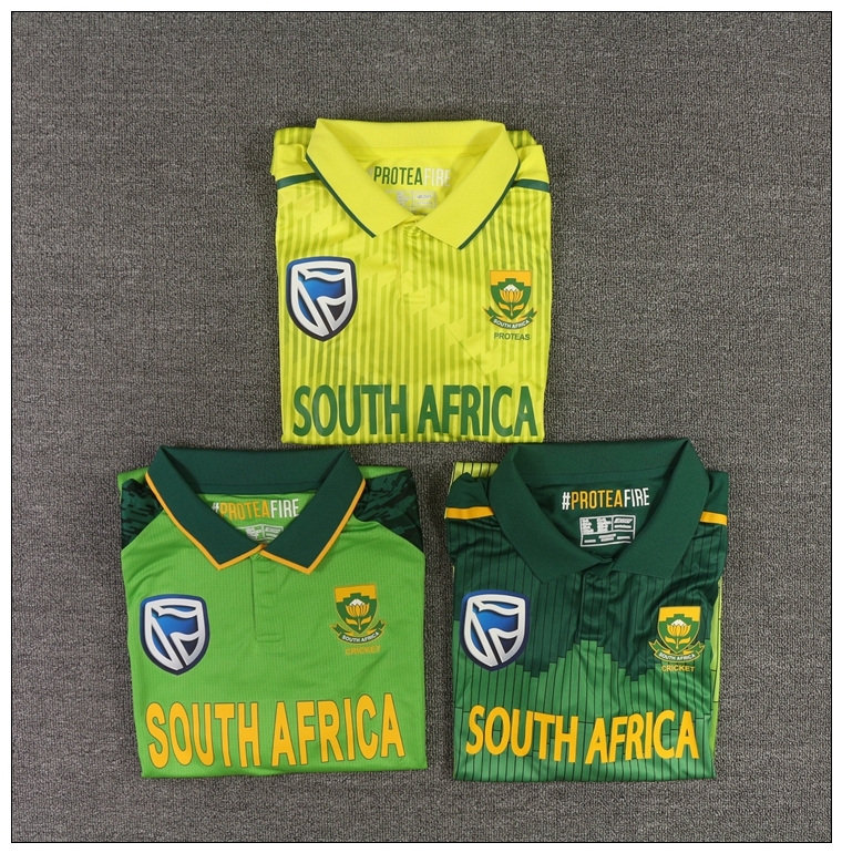 外援牛B 南非男装板球世界杯休闲速干短袖反领上衣 TN21010